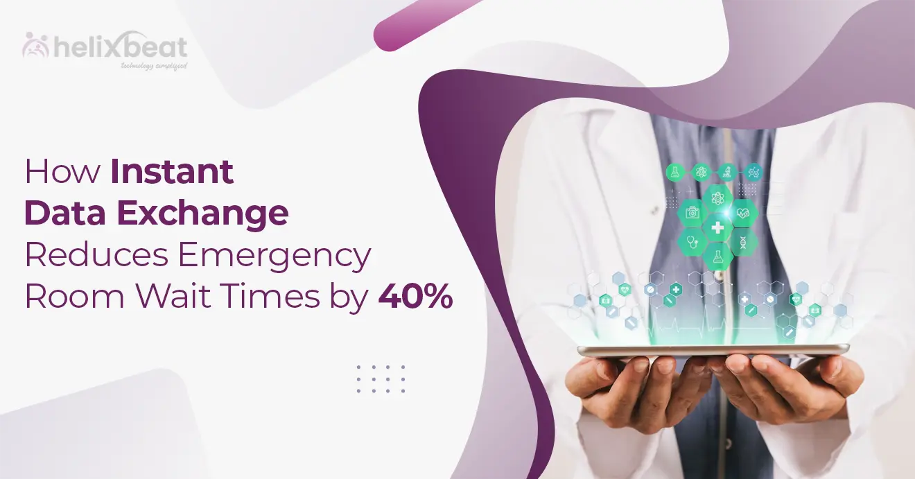 How Instant Data Exchange Can Reduce Emergency Room Wait Times by 40%