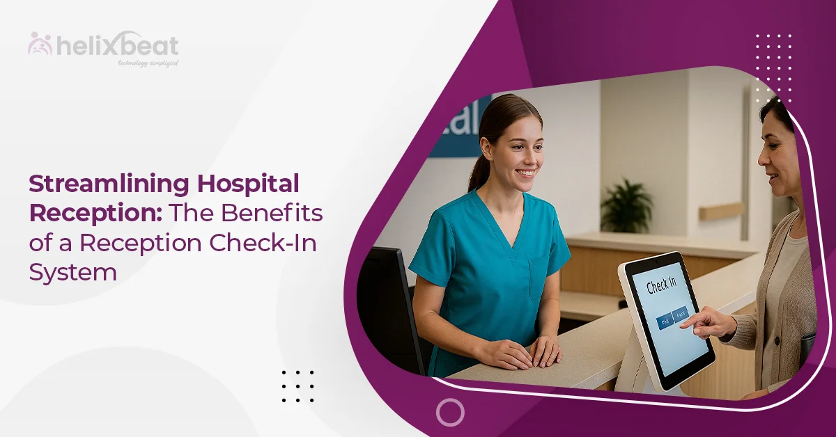 reception check in system