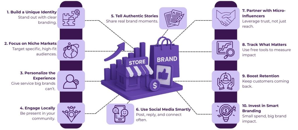 How Small Businesses Can Compete with Big Brands on a Limited Budget 2 branding services