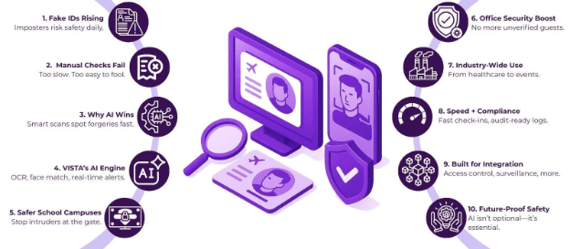 Fake ID Detection: AI-Powered Verification Technologies 2 visitor management software with id scanning