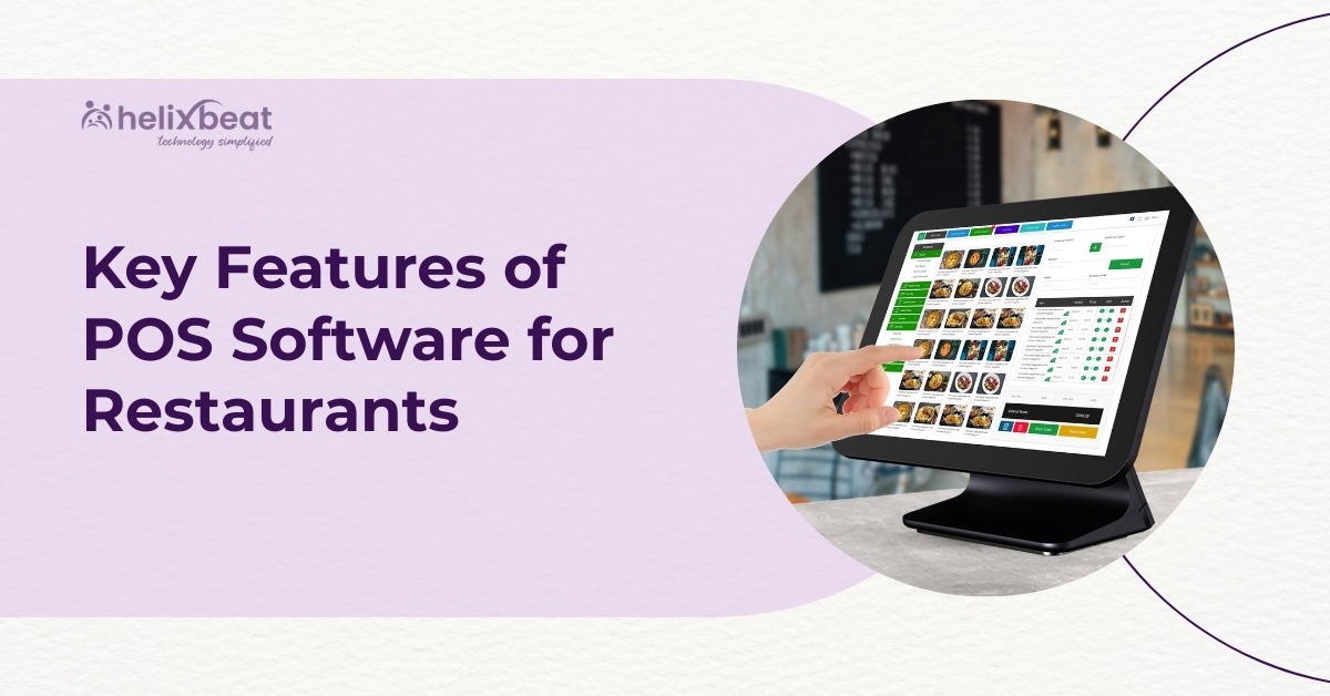 Key Features of restaurant pos software