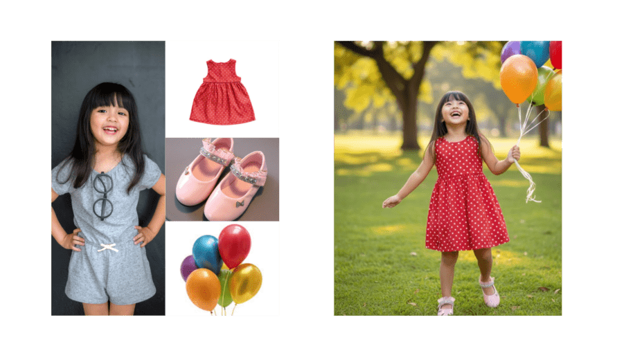 outfit tryon  nano banana  ai generated