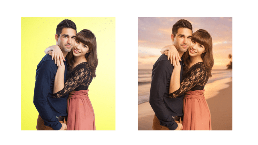 change image background nano banana  ai generated