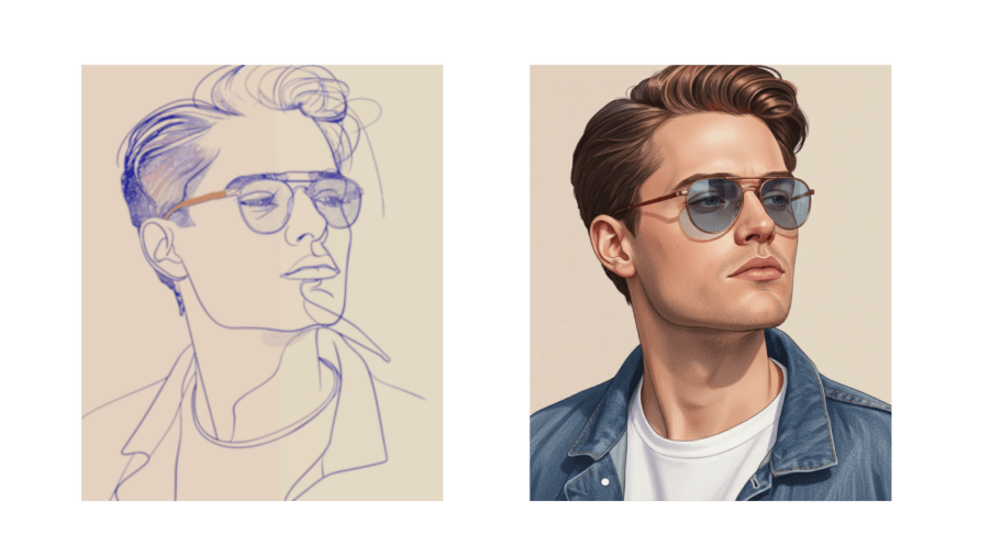 sketch to image nano banana  ai generated