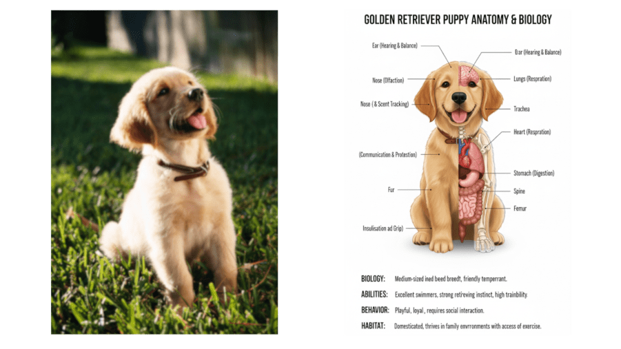 Anatomy Illustration  nano banana  ai generated
