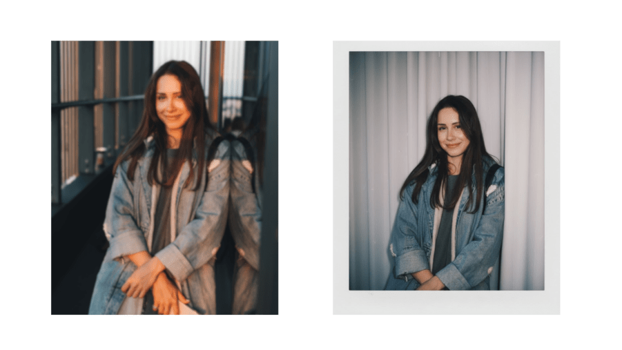 gemini ai polaroid-style photo nano banana  ai generated