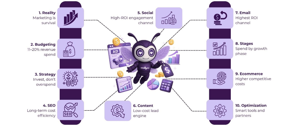 Online Marketing Costs for Startups in 2026: What to Expect & How to Save 