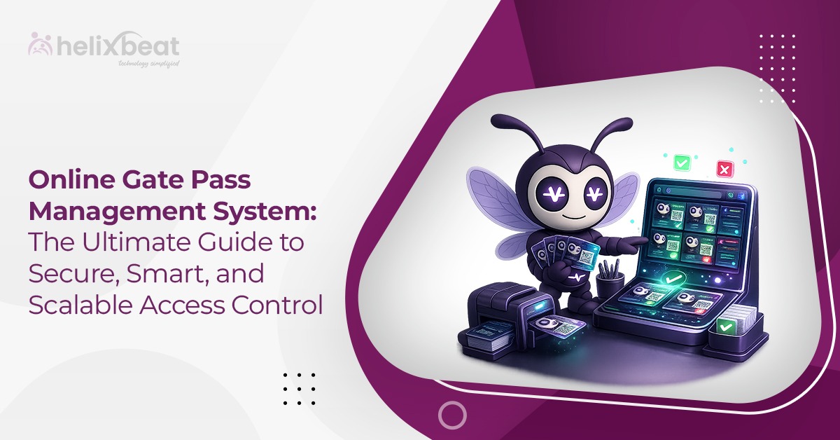 online gate pass management system