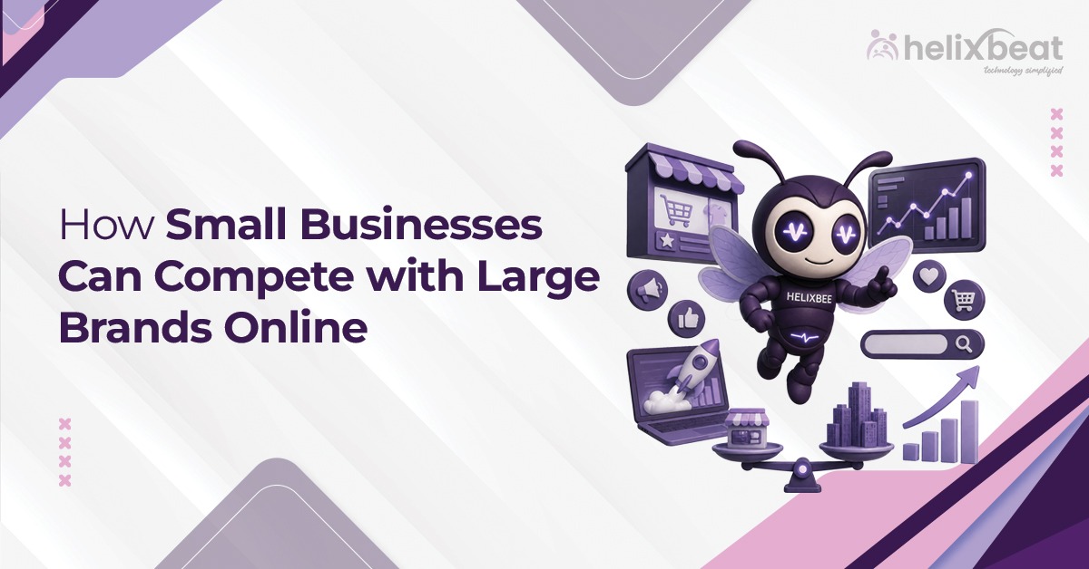 Small Business Marketing Compete with Big Brands Online Now