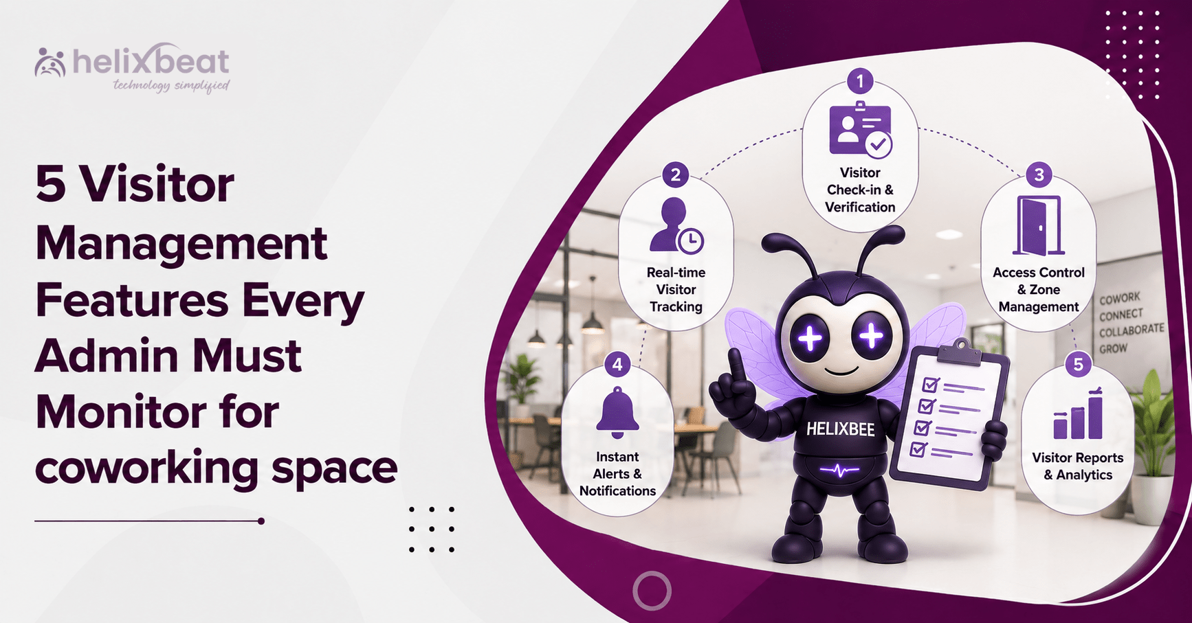 5 Features for the Best Visitor Management Software for Coworking Spaces